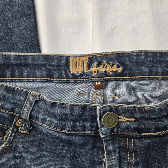 Kut from the Kloth Dark Blue Denim Jeans - Picture 3 of 11